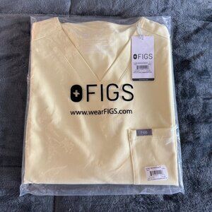 FIGS Leon Top and Axim Pants Scrub Set - Sunlight (BRAND NEW) (LIMITED COLOR)